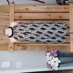 Maggy London Beaded Silk Dress